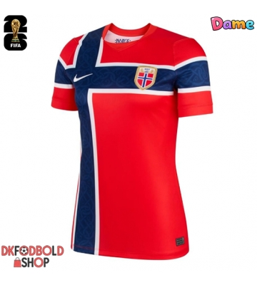 Norge Hjemmebanetrøje Dame VM 2026 Kort ærmer